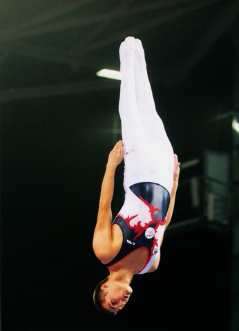 Mickael Renault competing, photo 3